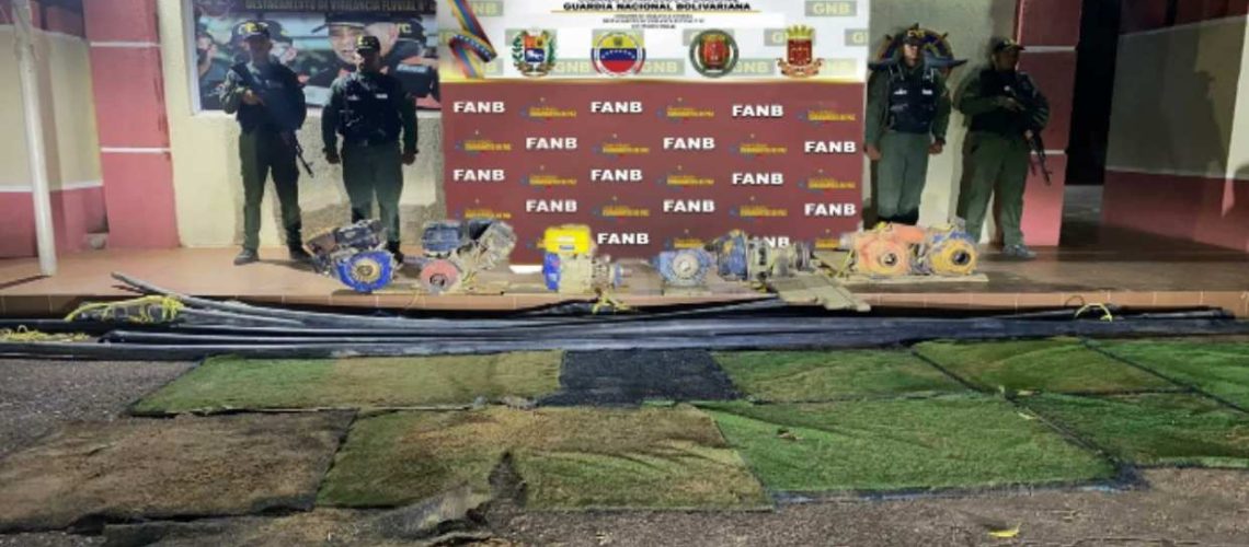 desmantelan-un-campamento-de-mineria-ilegal-en-el-estado-bolivar-143953